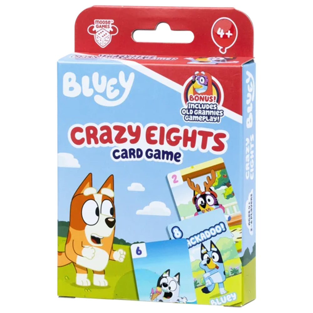 Bluey - Crazy Eights Card Game