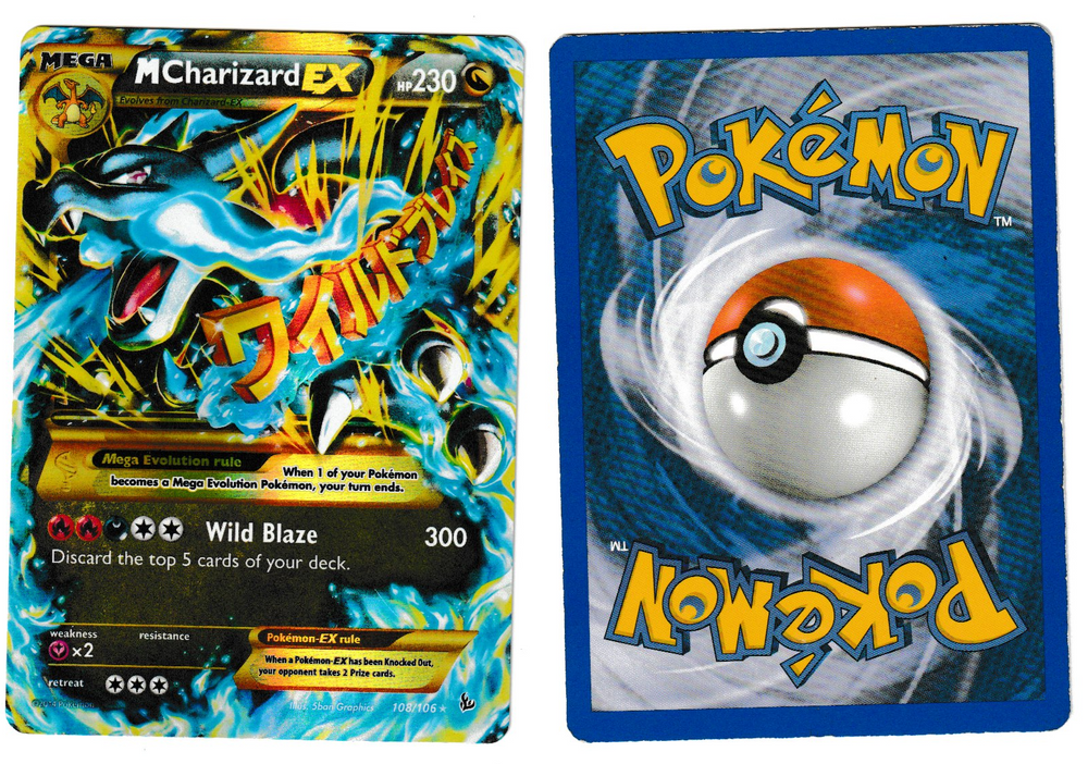 M Charizard EX (108/106) [XY: Flashfire] (Actual Scan) (MCS001)