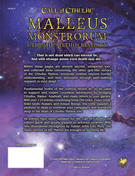 Call of Cthulhu 7th Edition: Malleus Monstrorum - Cthulhu Mythos Bestiary Slipcase Set