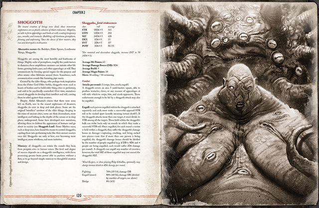 Call of Cthulhu 7th Edition: Malleus Monstrorum - Cthulhu Mythos Bestiary Slipcase Set
