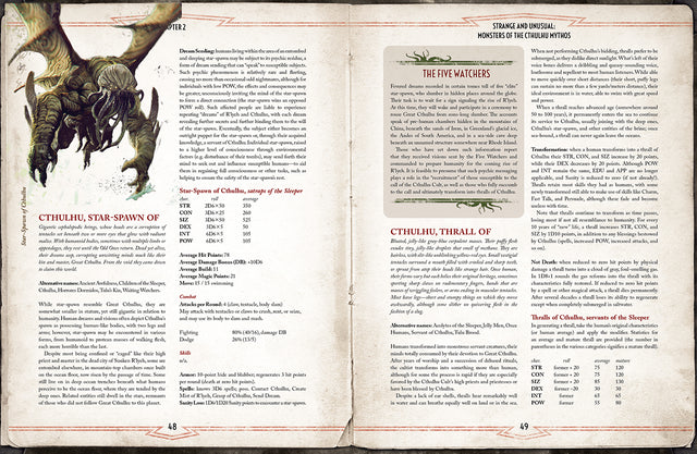 Call of Cthulhu 7th Edition: Malleus Monstrorum - Cthulhu Mythos Bestiary Slipcase Set