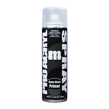 Monument Hobbies: Pro Acryl Spray - Matte Black Primer