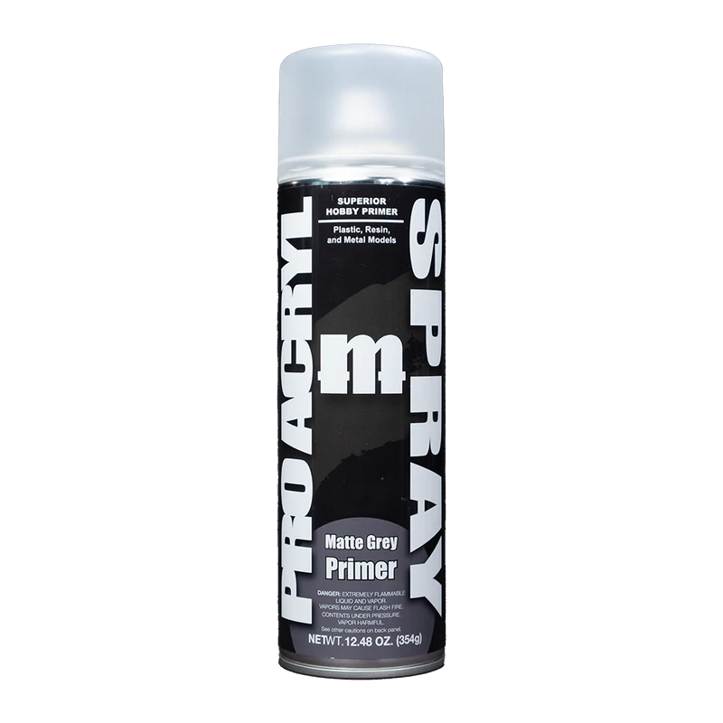 Monument Hobbies: PRO Acryl Spray - Matte Grey Primer