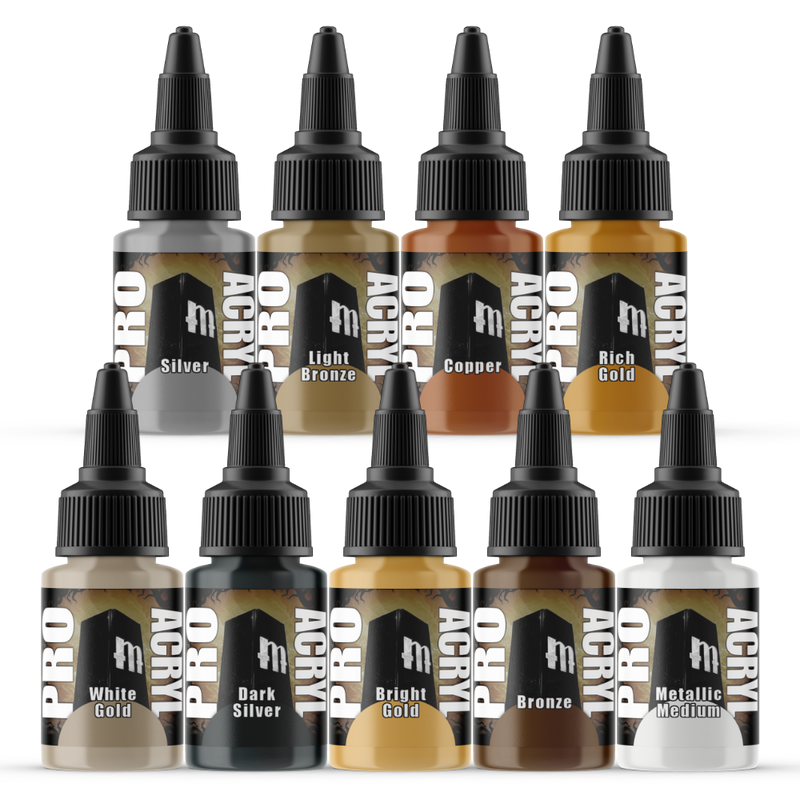 Monument Hobbies - Pro Acryl Expansion Set Metallics