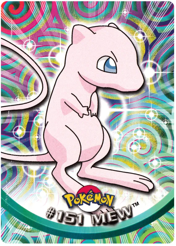 Mew (151) (Blue Logo) [Topps Pokemon]
