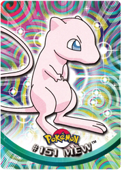 Mew (151) (Blue Logo) [Topps Pokemon]