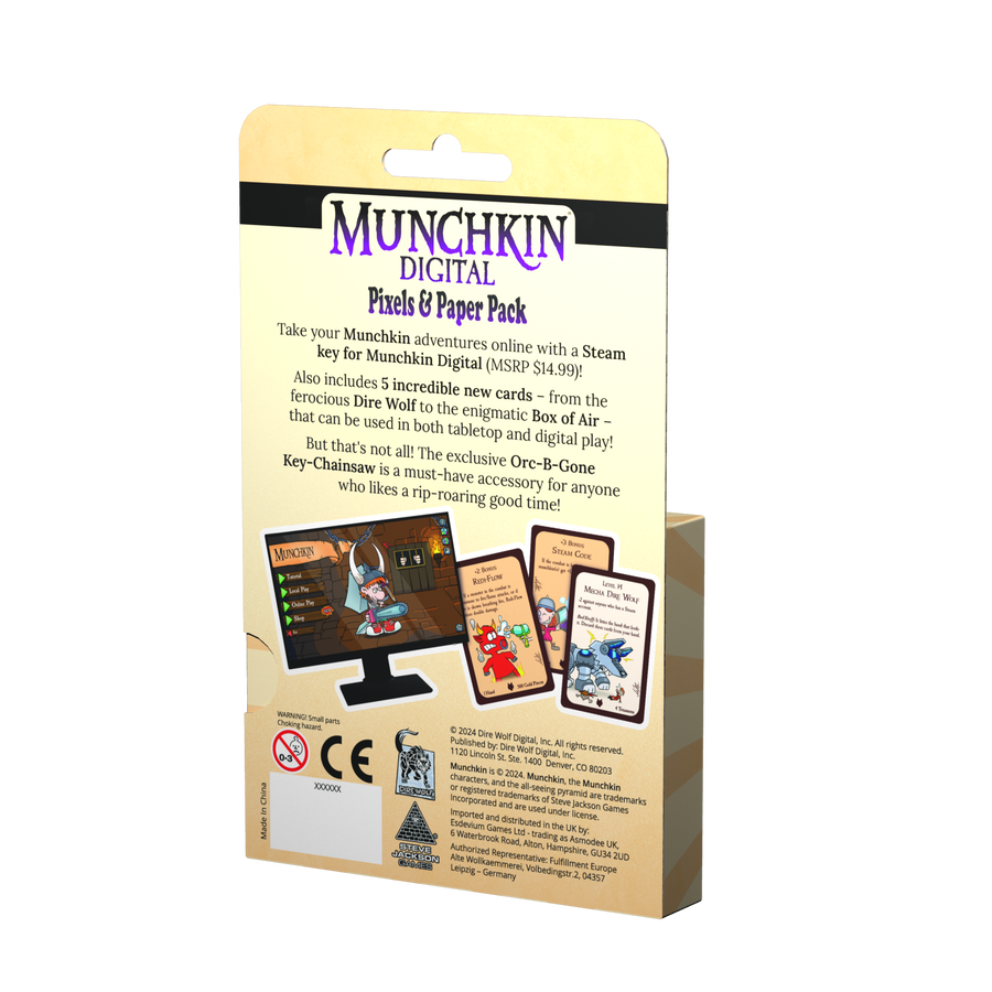 Munchkin Digital: Pixels & Paper Pack