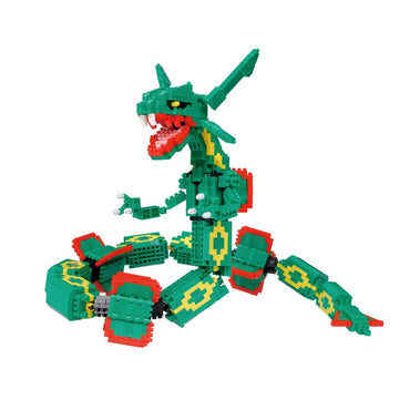 Nanoblock Pokemon Series: Rayquaza Extreme Deluxe Edition