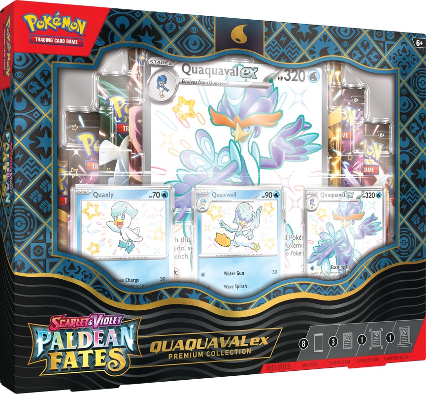 Pokemon TCG: Scarlet and Violet - Paldean Fates Pokemon EX Premium Collection