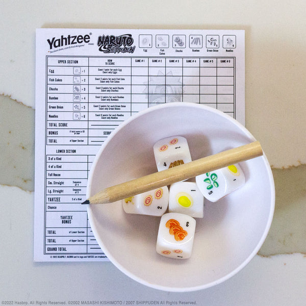 Yahtzee: Naruto