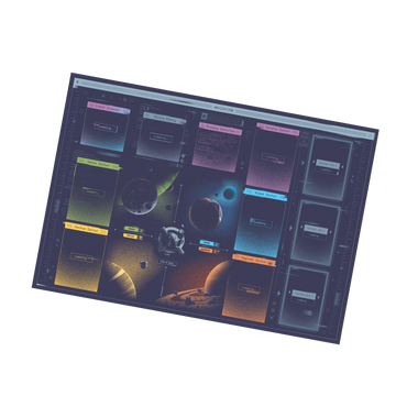 Moonrakers: Nomad Navigation Neoprene Playmat