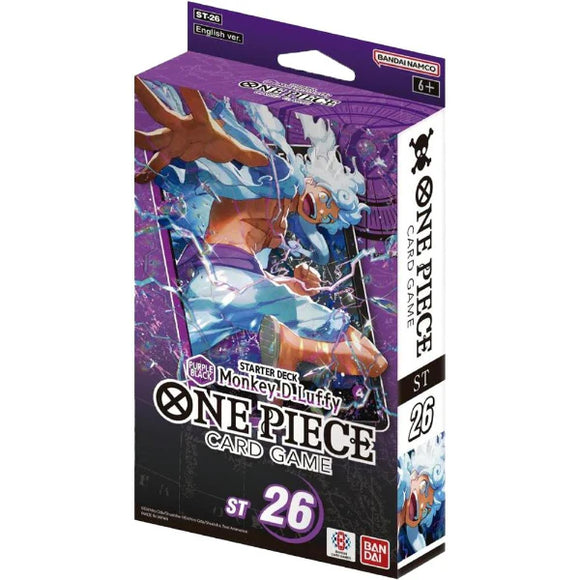 One Piece: Starter Deck (PURPLE/BLACK Monkey.D.Luffy) [ST-26]