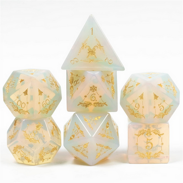 Foam Brain Games: Opalite with Embellishment - Engraved with Gold