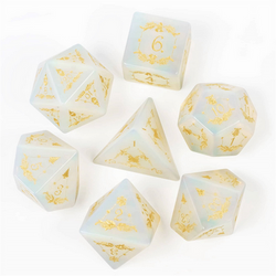 Foam Brain Games: Opalite with Embellishment - Engraved with Gold