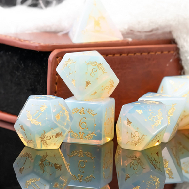 Foam Brain Games: Opalite with Embellishment - Engraved with Gold