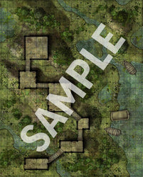 Pathfinder Flip-Mat: Bayou Hideout
