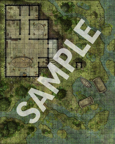 Pathfinder Flip-Mat: Bayou Hideout