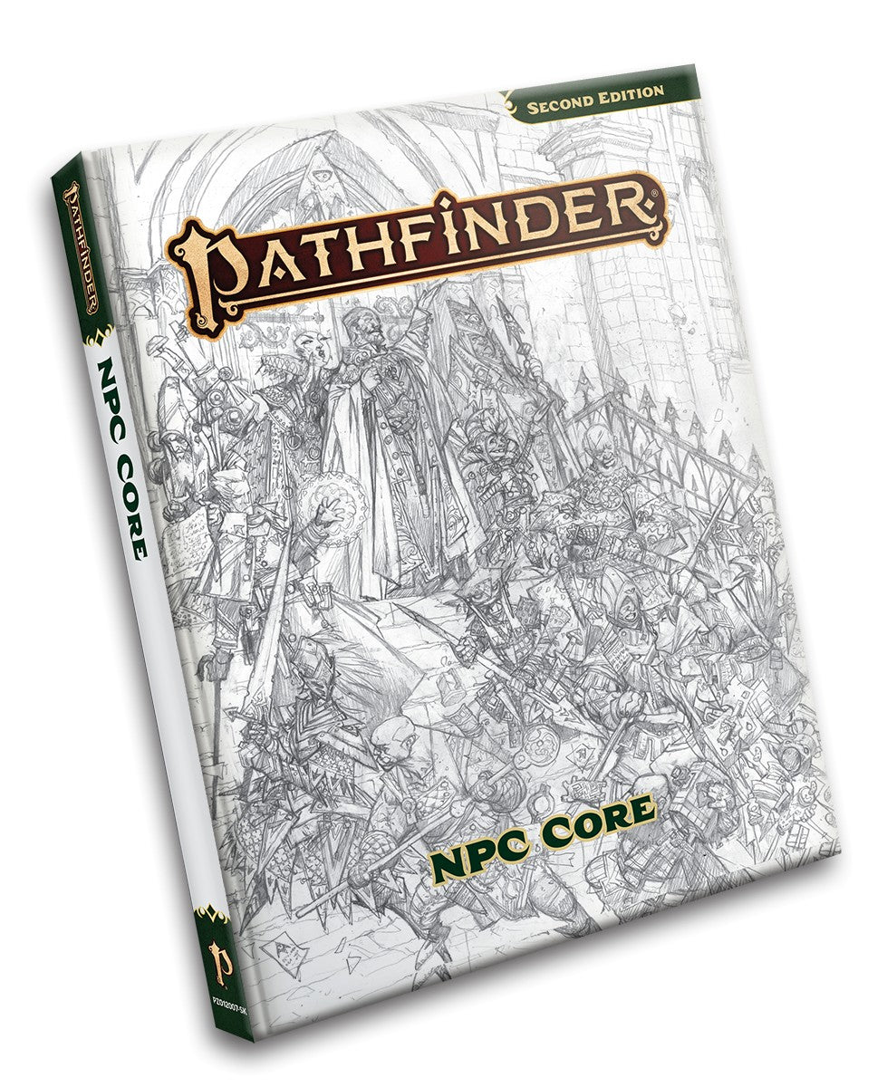 Pathfinder: NPC Core Sketch Cover (P2)