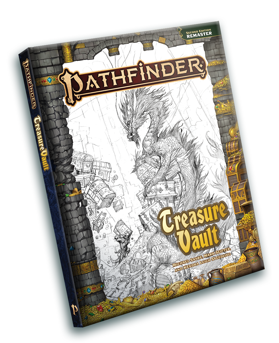 Pathfinder: Treasure Vault Remastered Sketch Cover (P2)