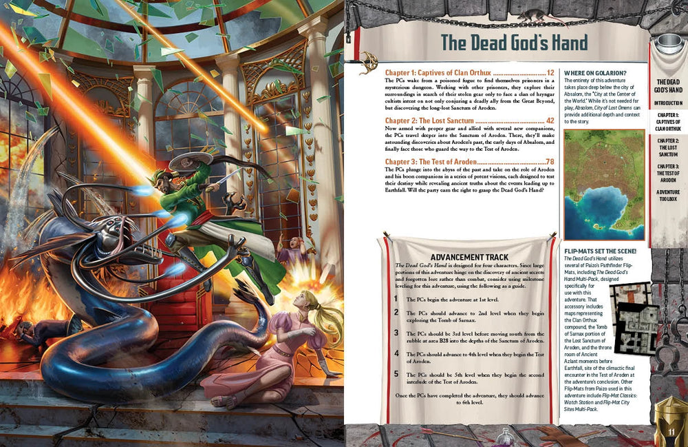 Pathfinder RPG: Adventure Dead God's Hand 2E (Hardcover)