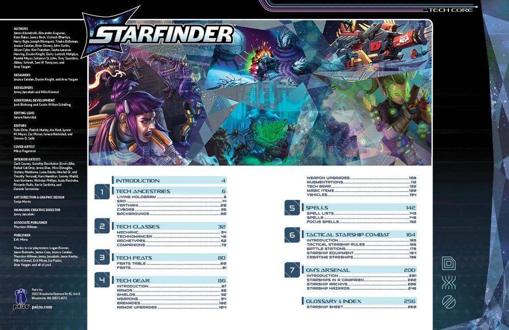 Starfinder 2E - Tech Core Retro