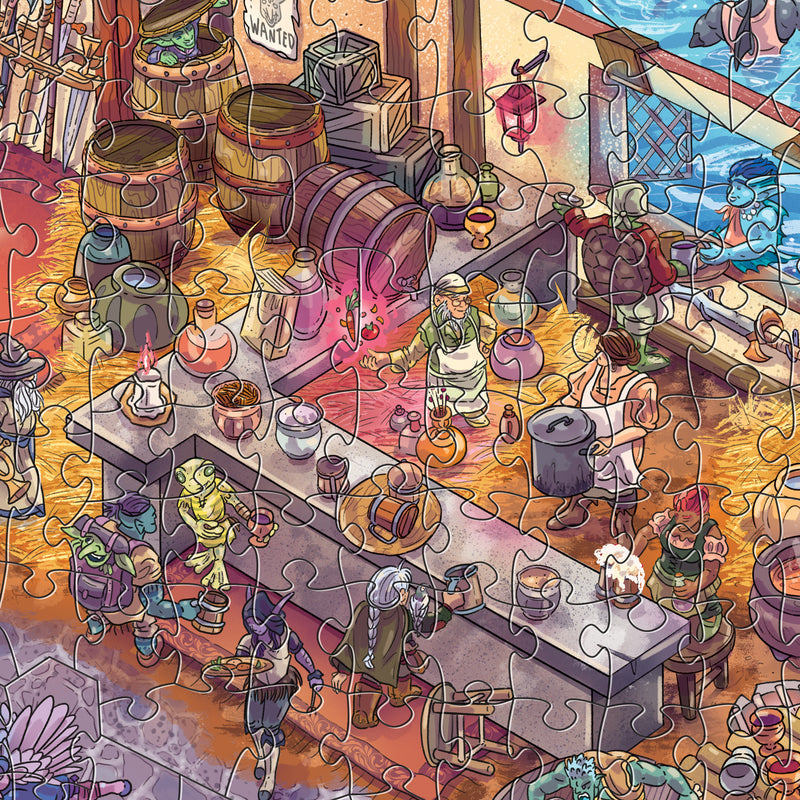 Magic Puzzle Company: The Puzzled Patron - 1000 Piece Jigsaw Puzzle