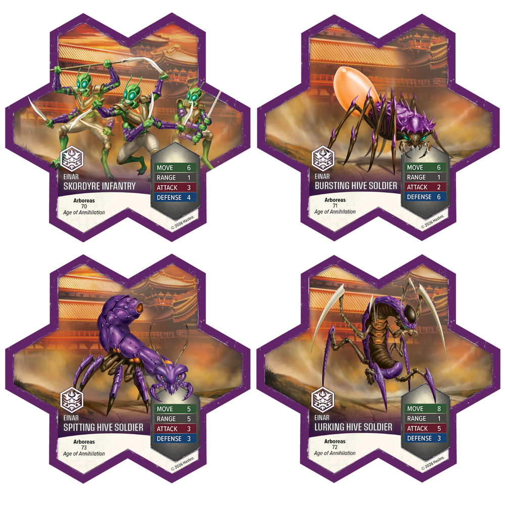 Heroscape: Army Expansion - Skordyre Soldiers