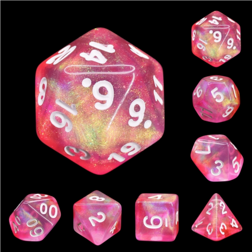 Foam Brain Games: Pink Bunny Dice Set