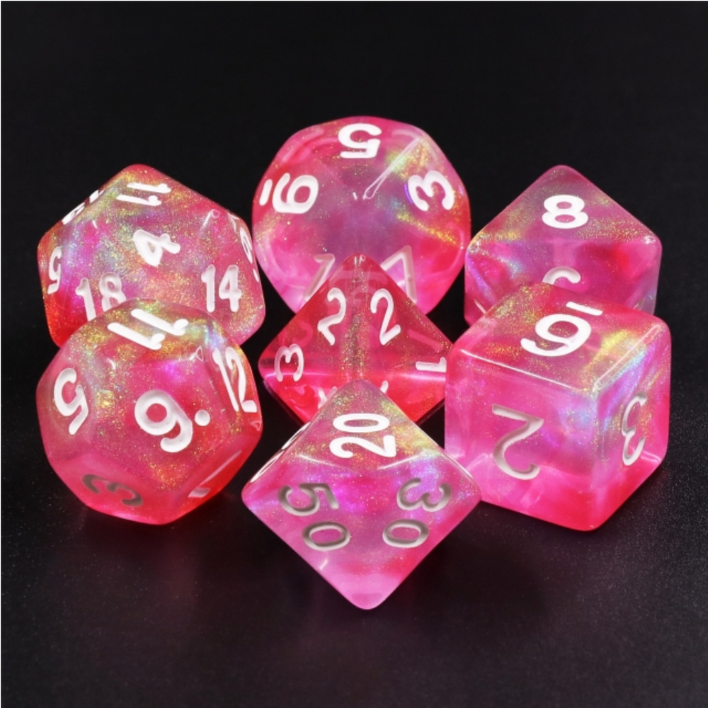 Foam Brain Games: Pink Bunny Dice Set