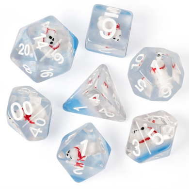 Foam Brain Games: Polar Bear RPG Dice Set