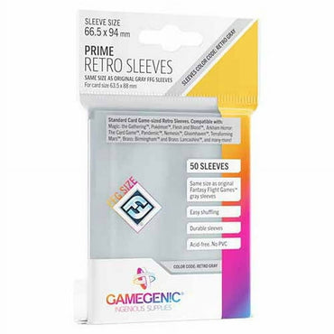 Gamegenic: Prime Deck Protector - Retro (50)