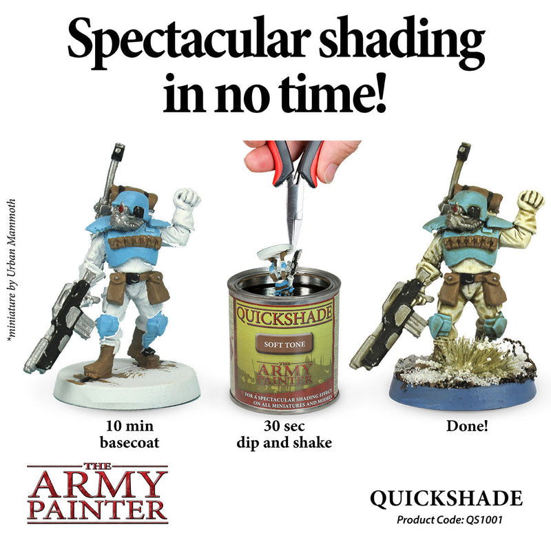 The Army Painter: Quickshade Dip - Dark Tone (250ml)