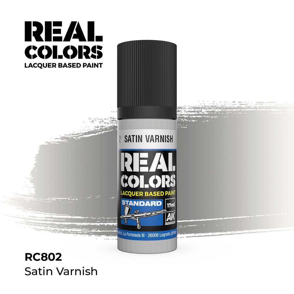 AK Interactive Real Colors - Satin Varnish (18ml)