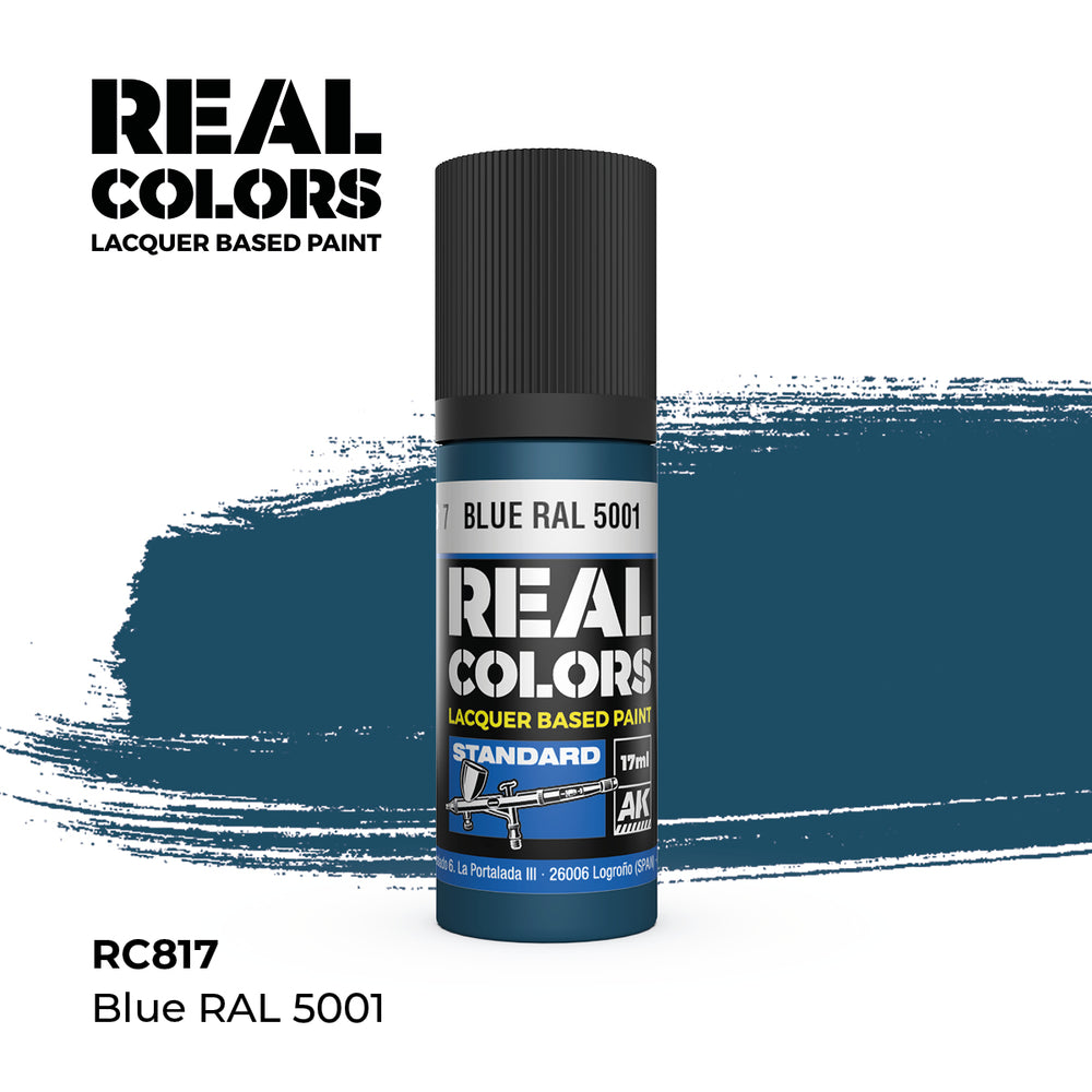 AK Interactive Real Colors - Blue RAL 5001 (18ml)