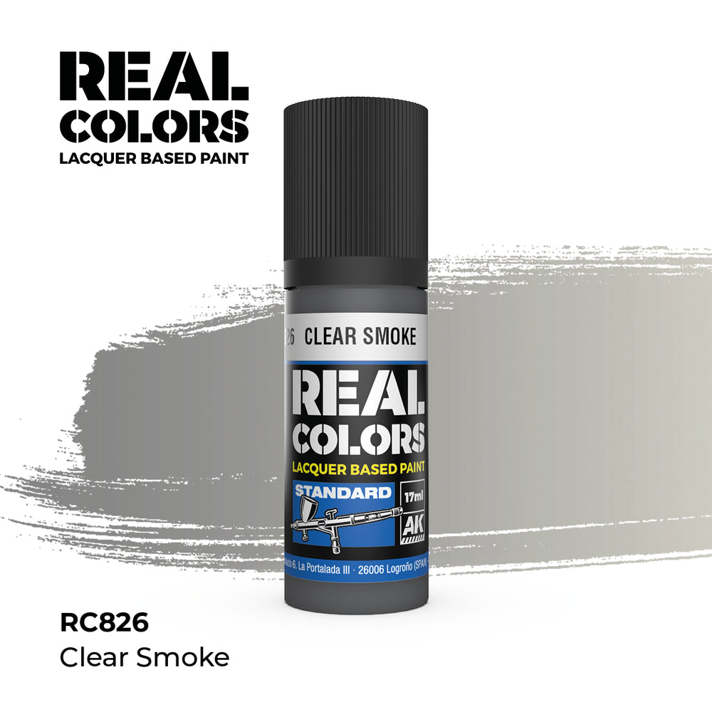 AK Interactive Real Colors - Clear Smoke (10ml)