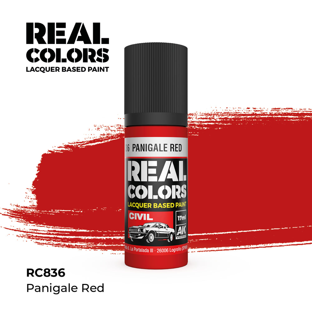 AK Interactive Real Colors - Panigale Red (18ml)