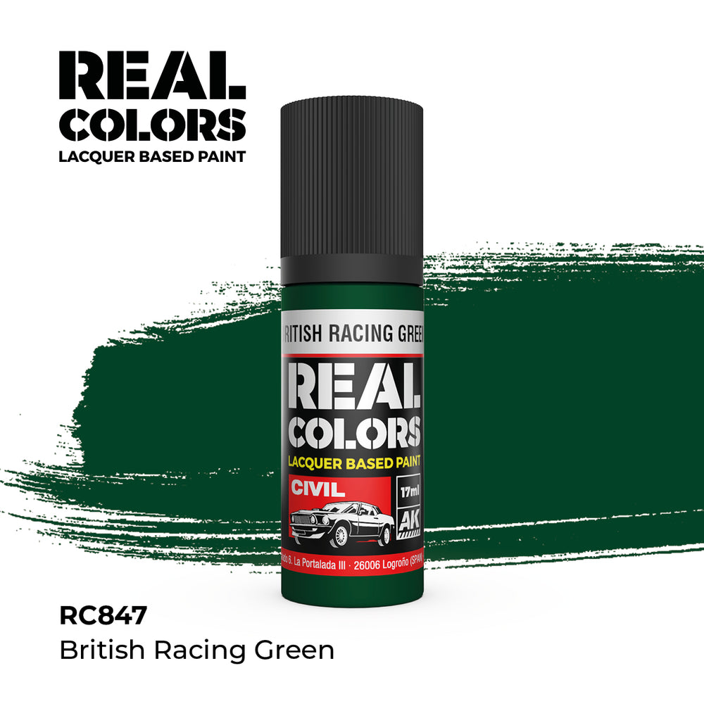 AK Interactive Real Colors - British Racing Green (18ml)