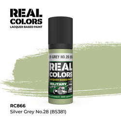 AK Interactive Real Colors - Silver Grey No.28 (BS381) (18ml)