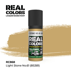 AK Interactive Real Colors - Light Stone No.61 (BS381) (18ml)
