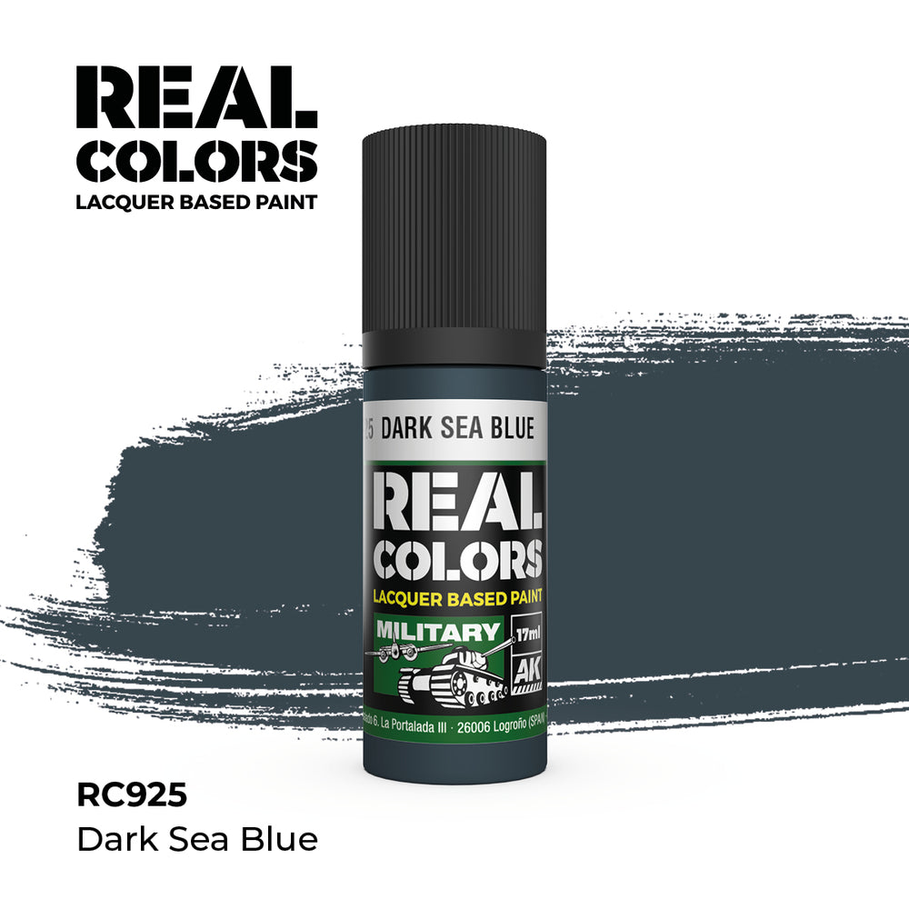 AK Interactive Real Colors - Dark Sea Blue (18ml)