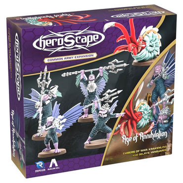 Heroscape: Krakenling & Gelryie Vanguard Expansion