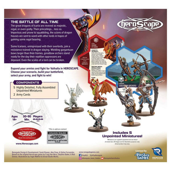 Heroscape: Embers of War - Greatbow Archers and Scions of Icaria