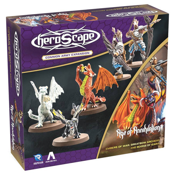 Heroscape: Embers of War - Greatbow Archers and Scions of Icaria