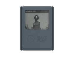 Heavy Play RFG Deck Box MAX: 80 Double Sleeved Artificer Grey