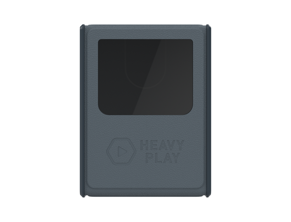Heavy Play RFG Deck Box MAX: 80 Double Sleeved Artificer Grey