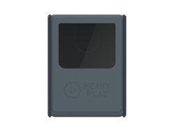 Heavy Play RFG Deck Box MAX: 80 Double Sleeved Artificer Grey