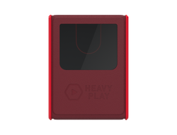 Heavy Play RFG Deck Box MAX: 100 Double Sleeved Barbarian Red