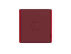 Heavy Play RFG Deck Box MAX: 100 Double Sleeved Barbarian Red