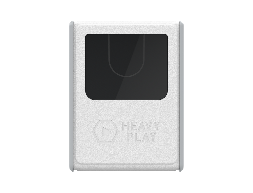 Heavy Play RFG Deck Box MAX: 100 Double Sleeved Cleric White