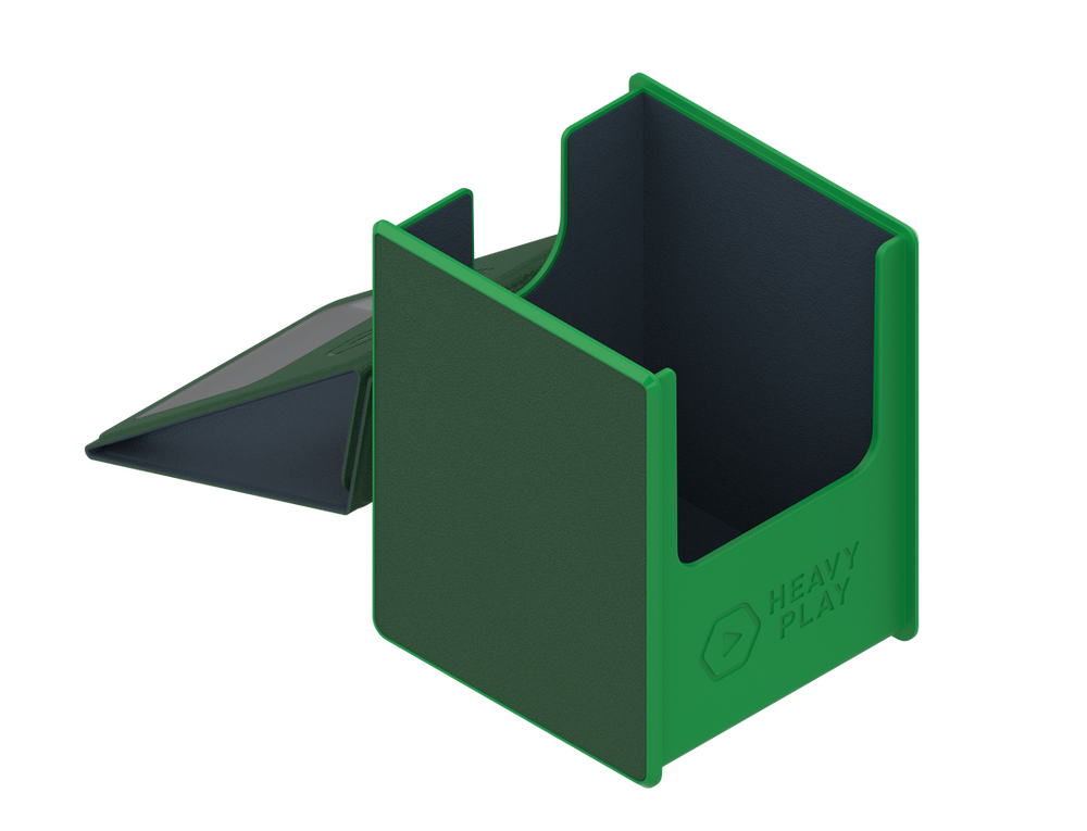 Heavy Play RFG Deck Box MAX: 80 Double Sleeved Ranger Green